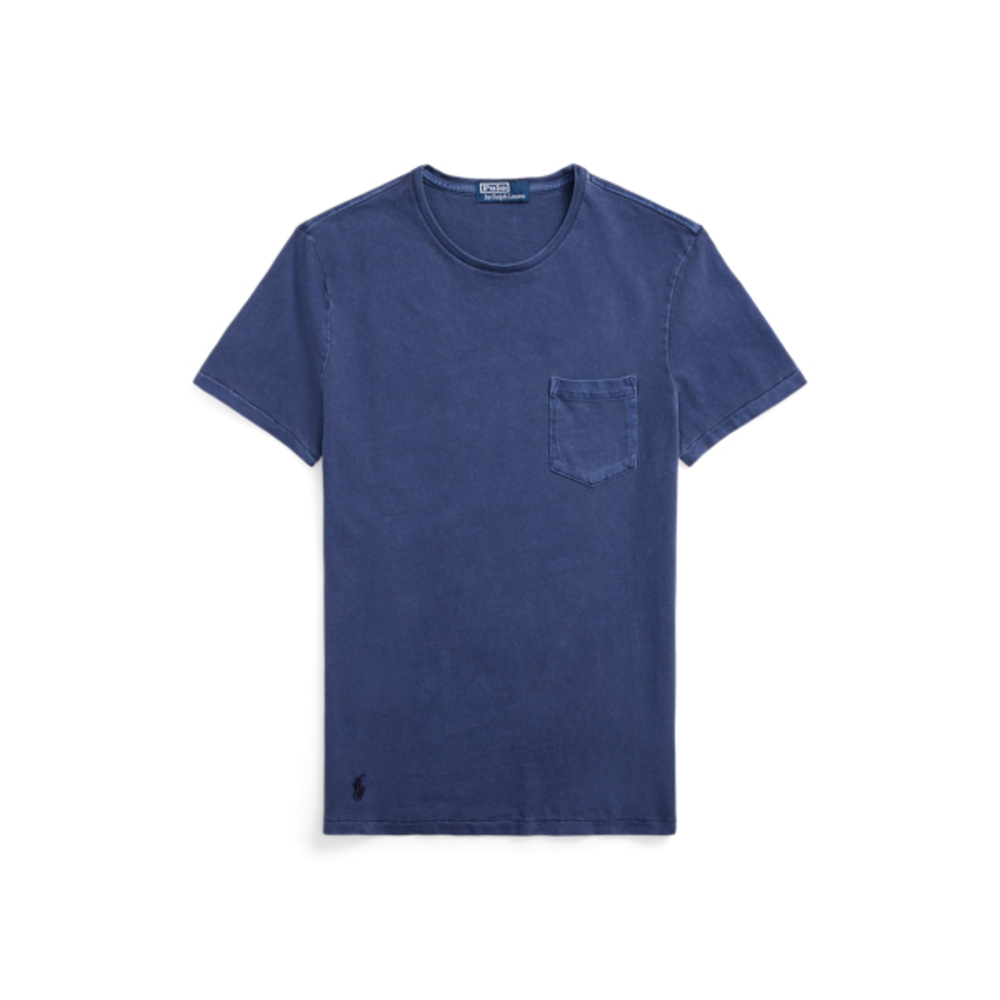 Polo Ralph Lauren Custom Slim Fit Jersey Pocket T-Shirt Navy XL